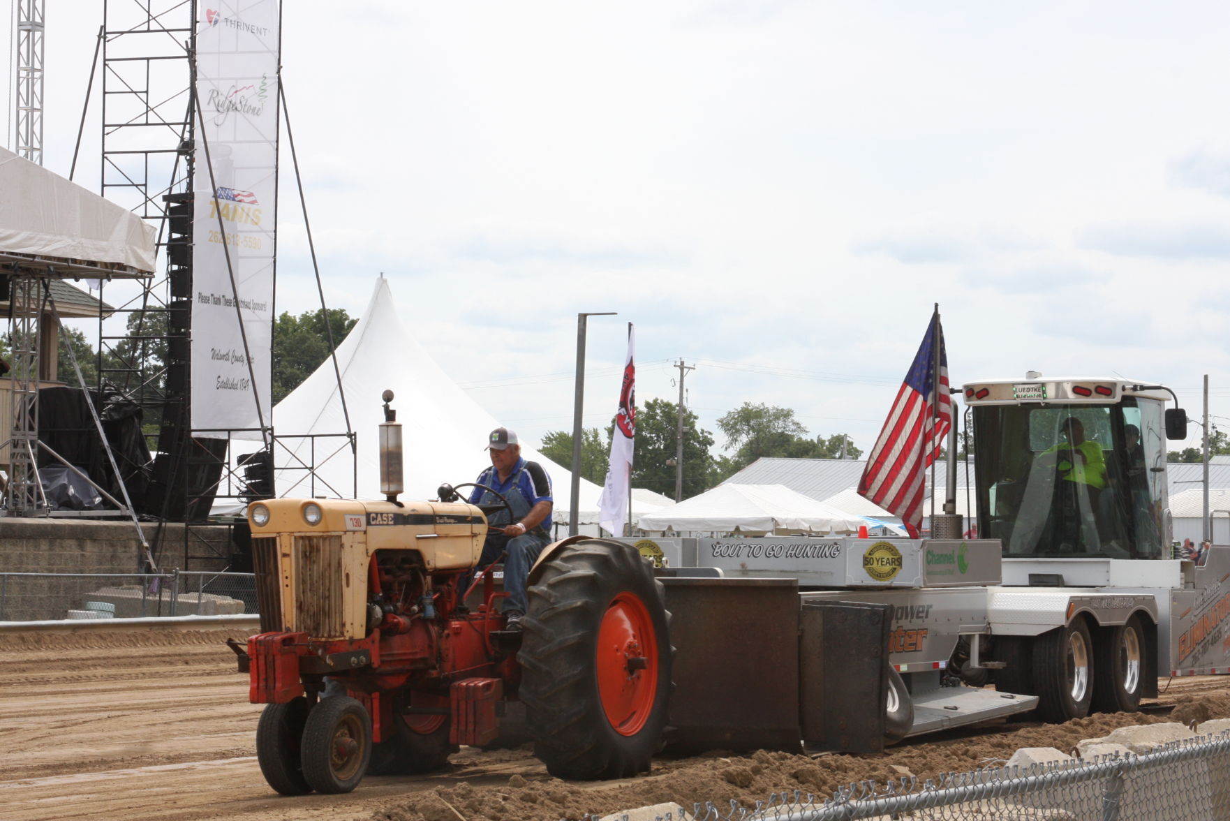 The tractor pull
